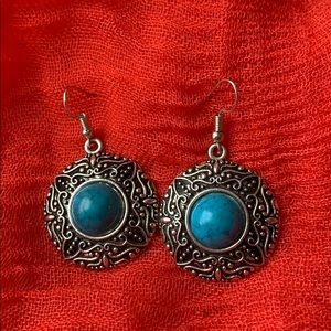 Round Medallion Earrings
